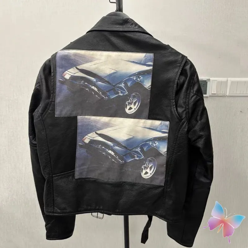 24ss Limit Ретро High Street Мотоциклетные куртки ERD для мальчиков с карманом на молнии и