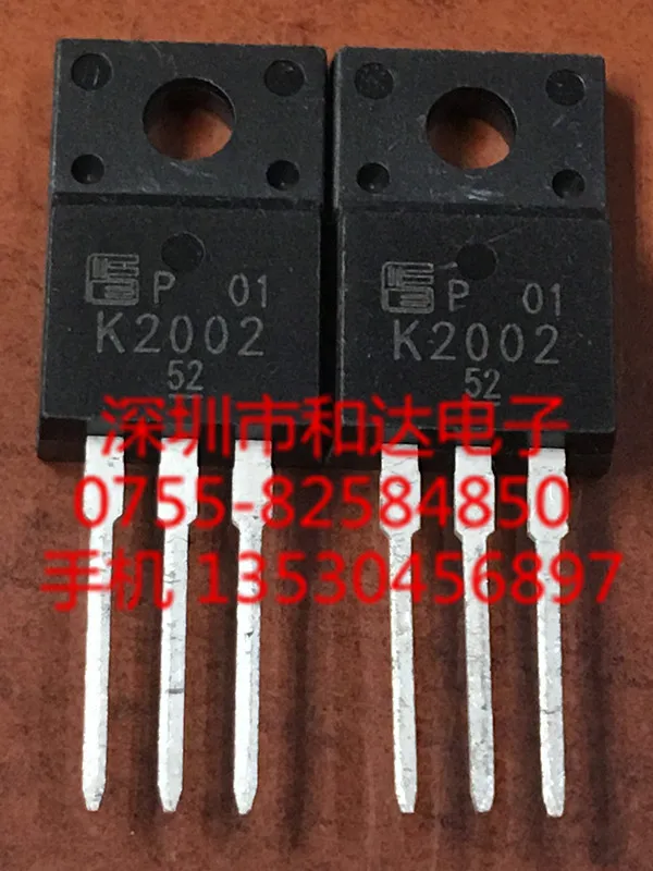 

5 шт.-10 шт., K2002 2SK2002 TO-220F 600V 3A, оригинальный запас, Новинка
