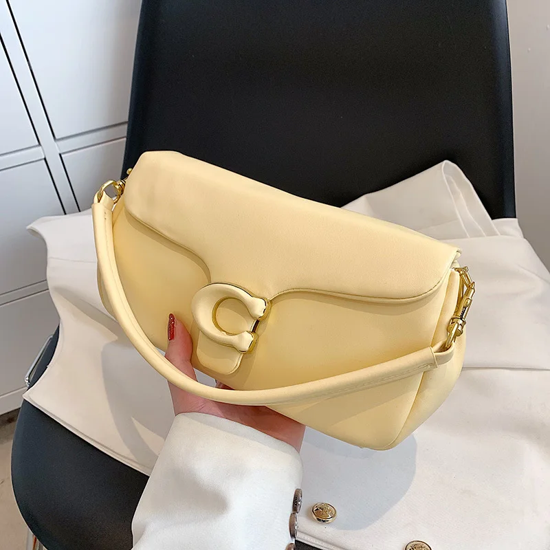 

Fashion 2023 2023 Small Female Rectangle Korean Style Handbag Soft PU Leather Shoulder buying handbags purses