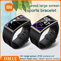 xiaomi youpin newest mens smart watch ip68 womens waterproof sports smart watch hd full screen touch fitness health monitoring