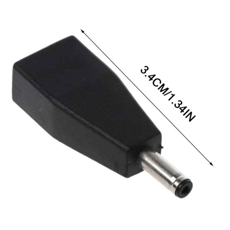 Конвертер для зарядки ноутбука разъем Micro USB гнездо постоянного тока 3 5x1 35 мм