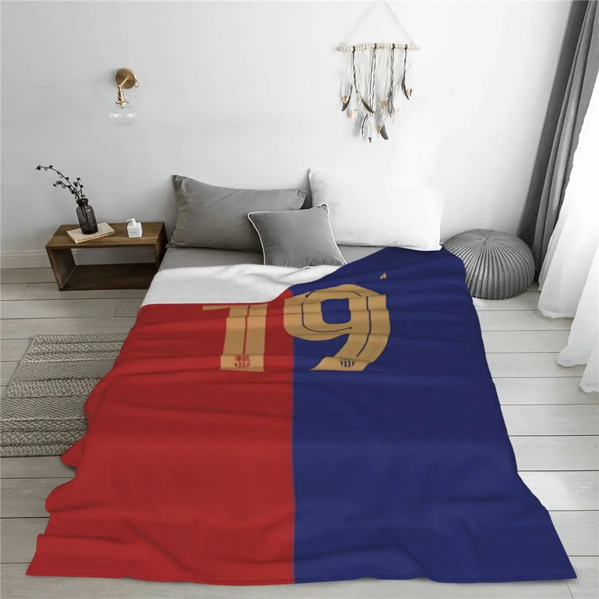 Пушистое детское одеяло Lamine Yamal Sofa Camp Nap Покрывало Уютное фланелевое одеяло Декор для спальни (art.: 3920cb7381cb3) - 3920cb7381cb3