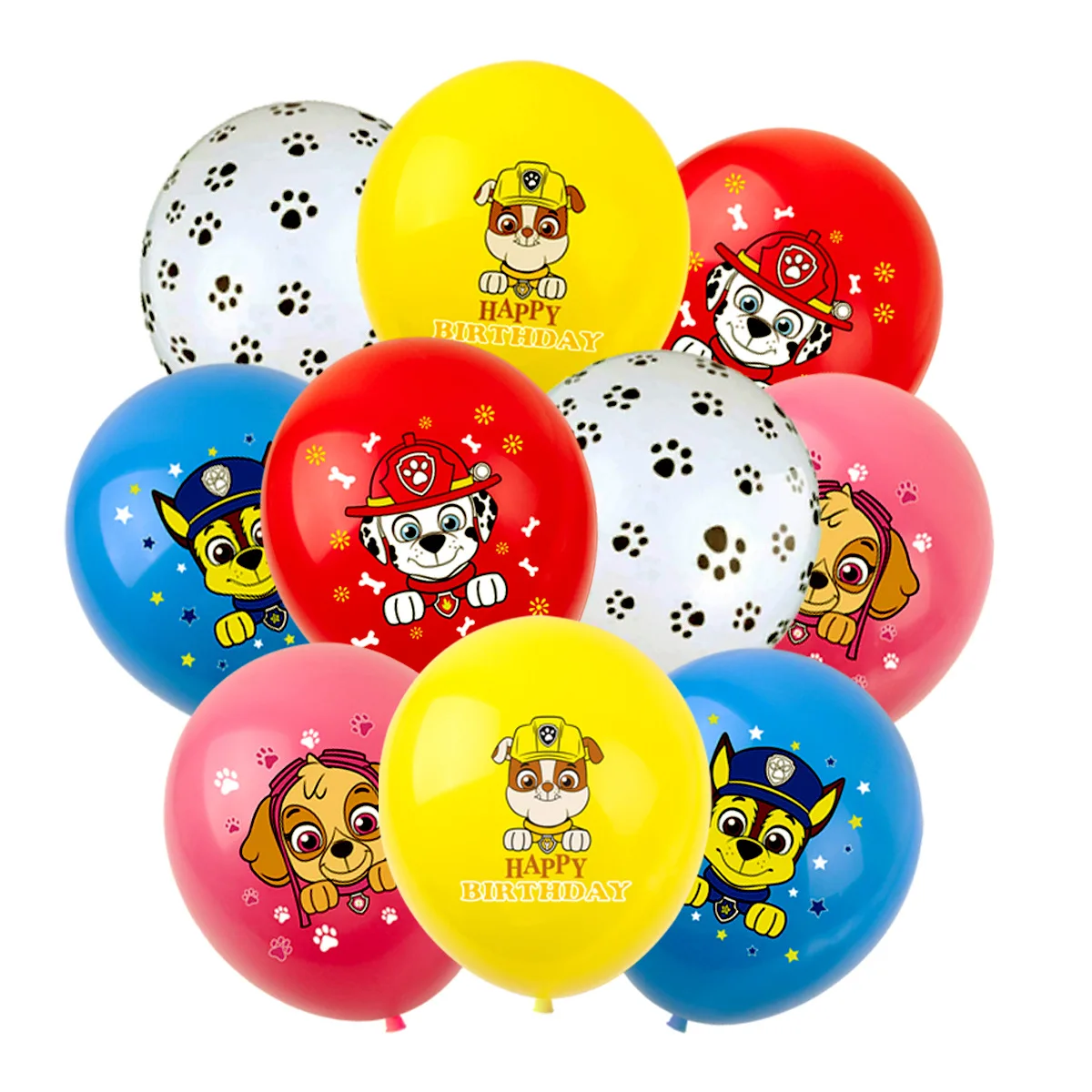 

12inch Paw Patrol Latex Balloon Children Birthday Party Supplies Baby Shower Home Decor Dog Globos Balloon Kids Holiday Gifts