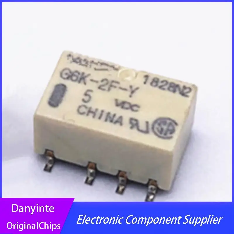 НОВОЕ реле 20 шт./лот G6K-2F-Y-5VDC G6K-2F-Y-DC5V G6K-2F-Y 5 В постоянного тока SMD8