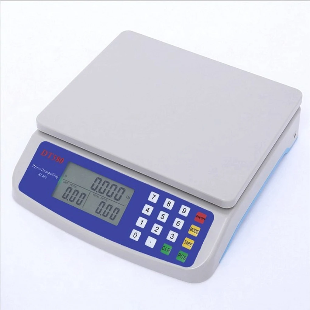 

Home Food Weighing Scale Vegetable Fish Meat Pork High Accuracy Digital Display Scales Multiple Units Accessories