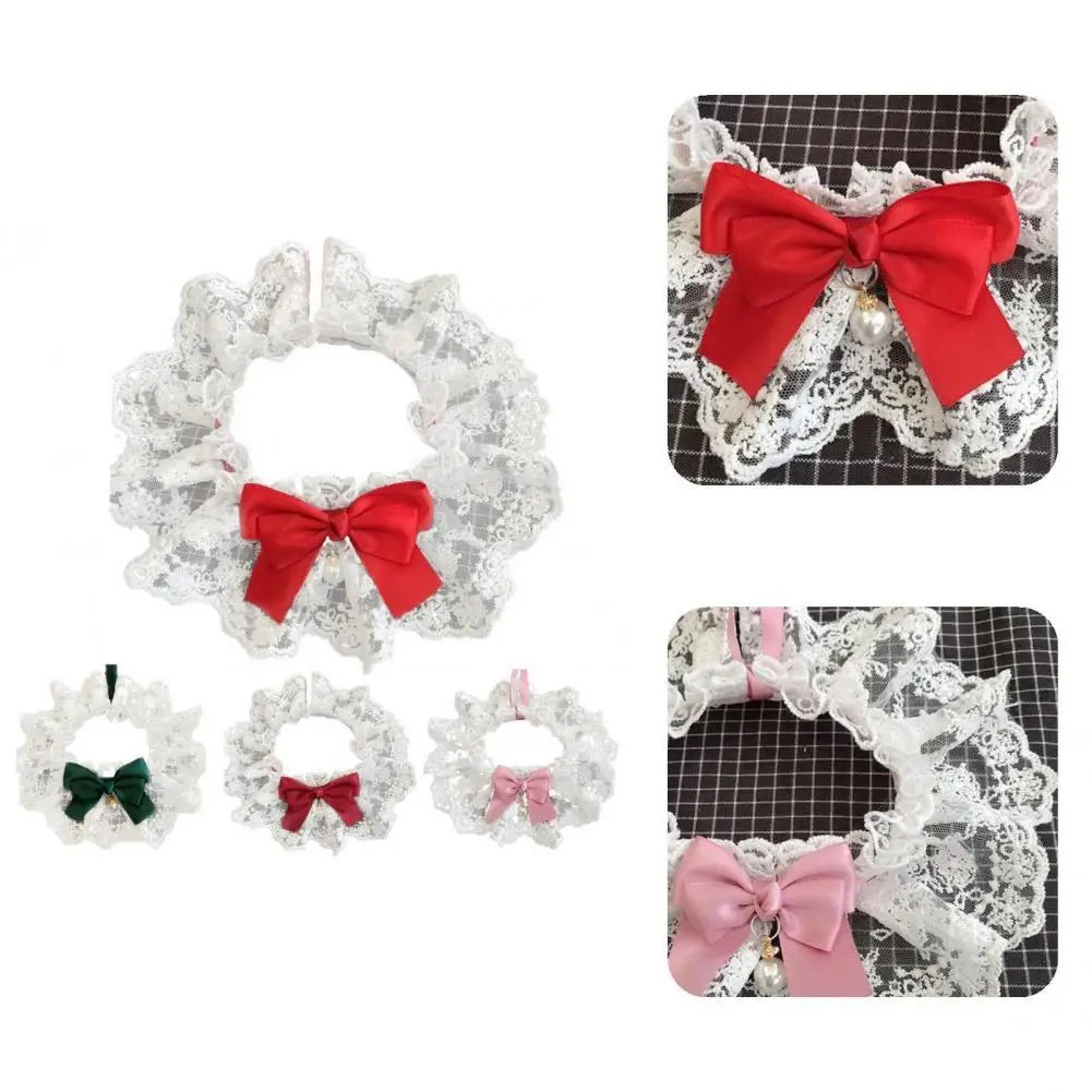 

Противоскользящий модный слюнявчик для домашних животных, хлопковый ошейник для домашних животных разных цветов для фестиваля