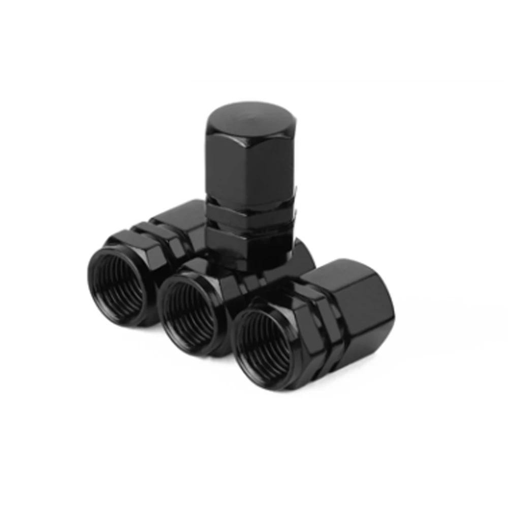 

4 шт., колпачки для клапанов шин из алюминиевого сплава, колпачки для ободов шин, защита от пыли, водонепроницаемые для автомобилей, мотоциклов, грузовиков, велосипедов