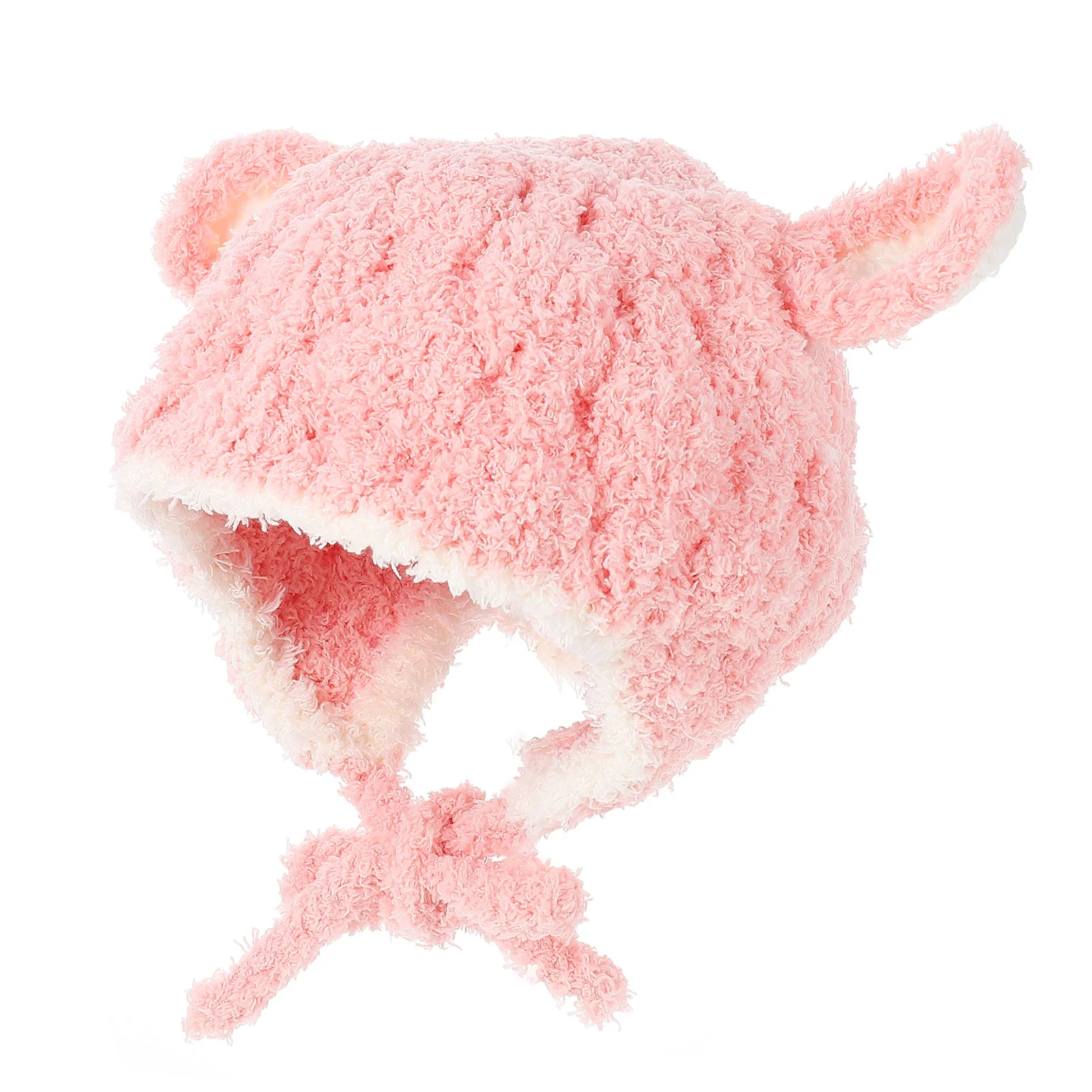 

1Pc Baby Winter Adorable Hat Decorative Little Lamb Shape Designed Plush Hat