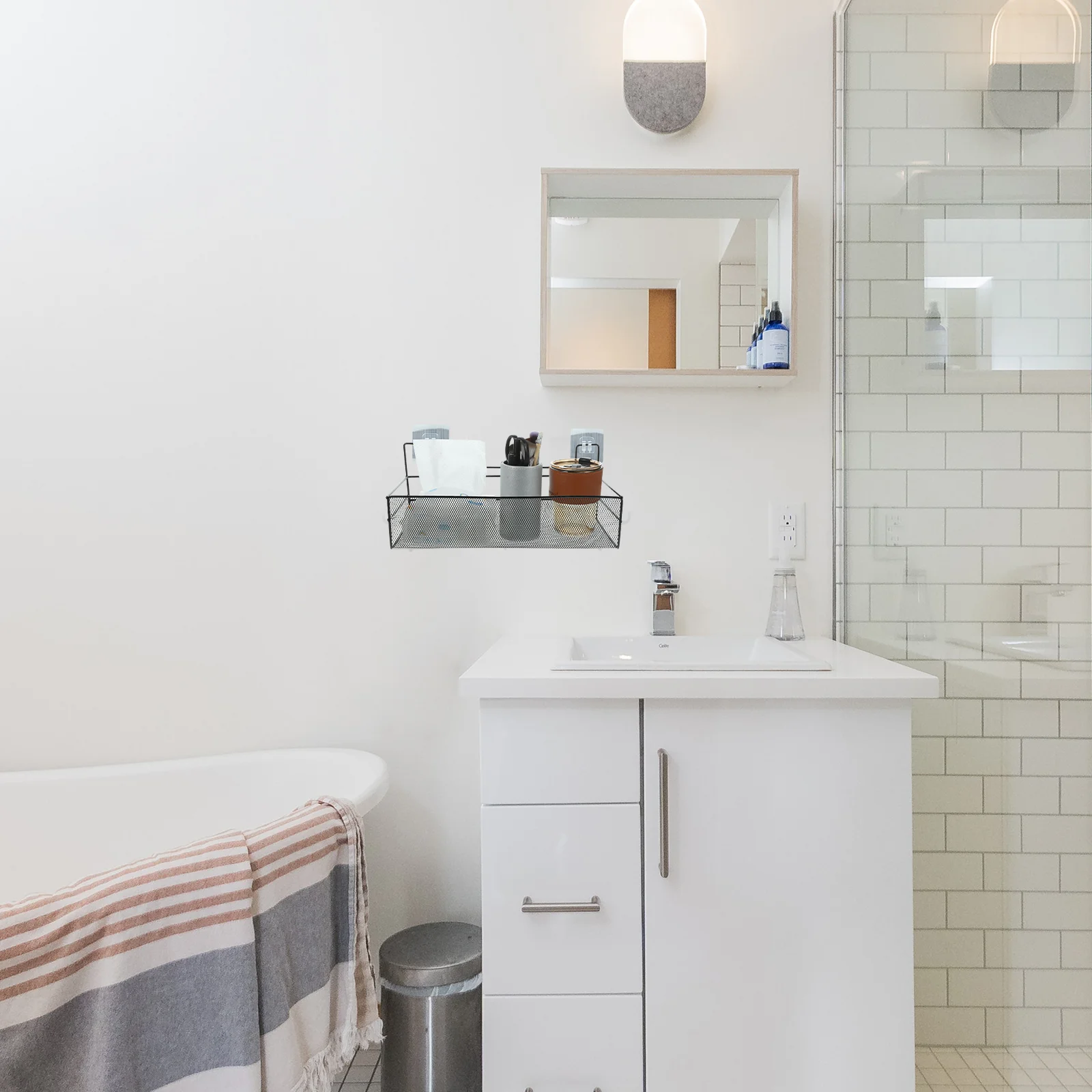 

Hanging Wall Mounted Metal Wire Wall Mounted Basket Hanging Basket Metal Hanging Basket Wall Mount Wire Bin Basket