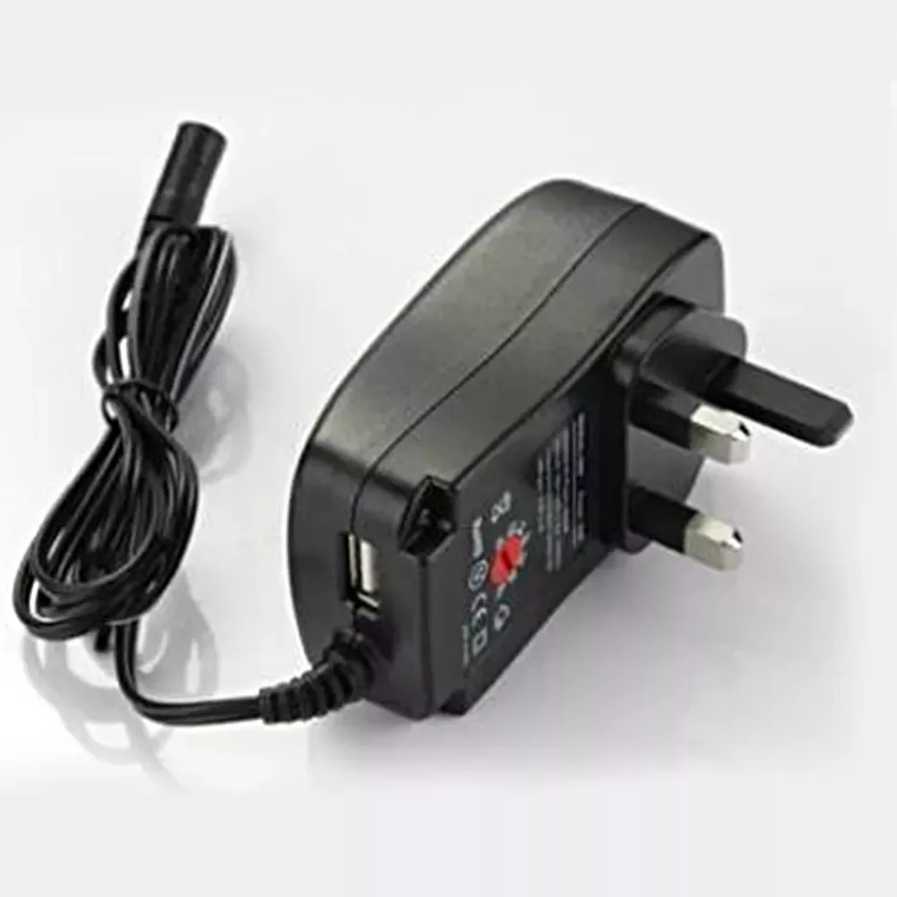 

NEW2023 Adjustable AC To DC 3V/4.5V/5V/6V/7.5V/9V/12V Adapter Voltage Regulated Power Supply For LED Strip Light Router Speaker