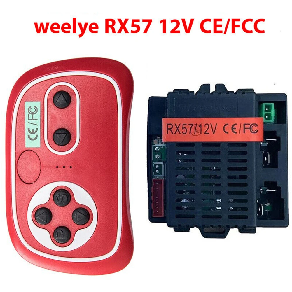

Weelye RX57 6 В 12 В приемник CE/FCC детский электромобиль 2,4G передатчик обустройство дома аксессуар для электрооборудования