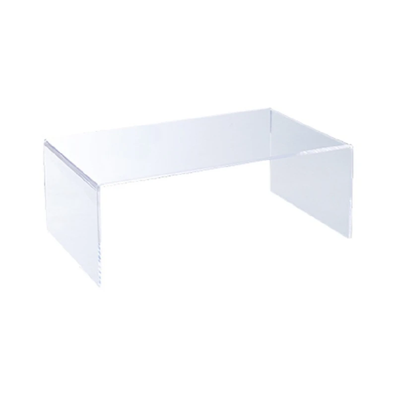 

H55A экологически чистый и нетоксичный акриловый стеллаж для хранения без острых краев, прочный, с большой нагрузкой, полезный