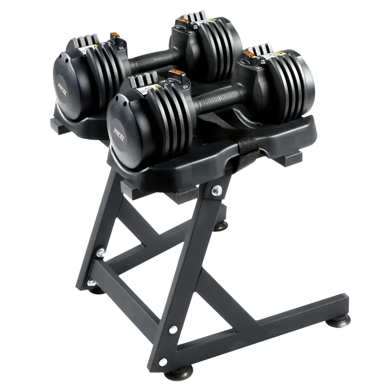 

PRCTZ, 10-30lb Quick Select Adjustable Dumbbell Pair with Dumbbell Stand Combo adjustable dumbbell