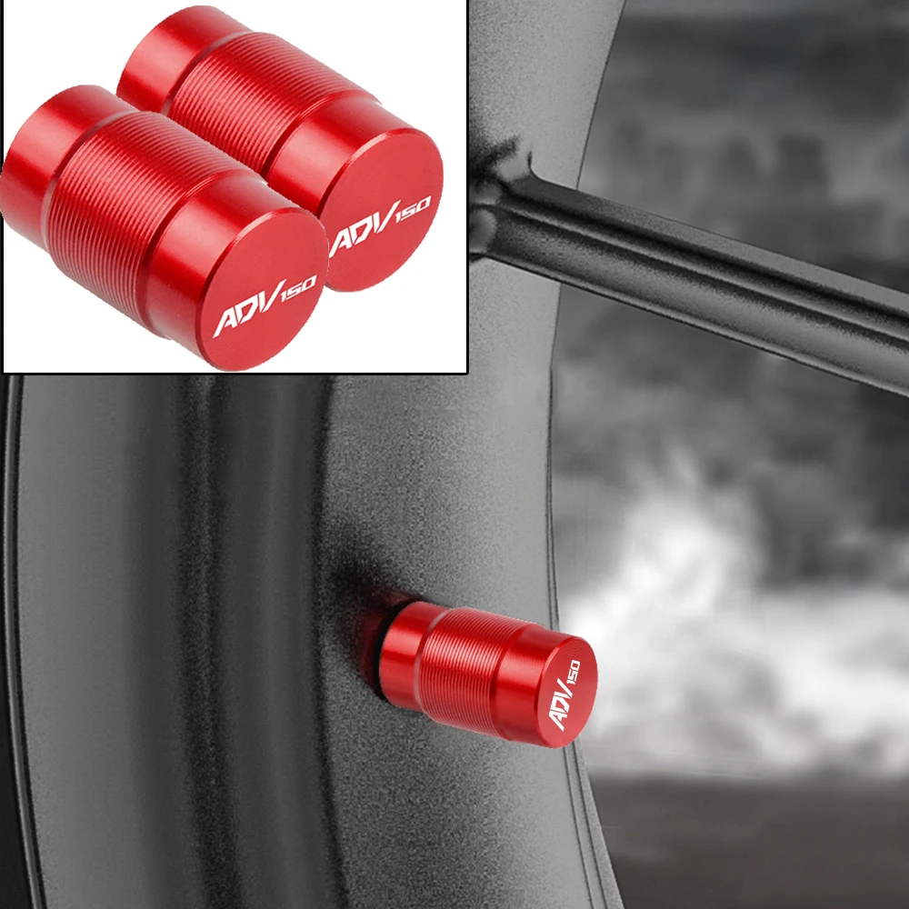 

Motor Scooter Accessories CNC Vehicle Wheel Tire Valve Air Port Stem Caps Covers Plug For Honda 2018 2019 2020 ADV150 ADV 150
