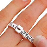 40hot men women ring sizer official ukus finger measure gauge jewelry accessories