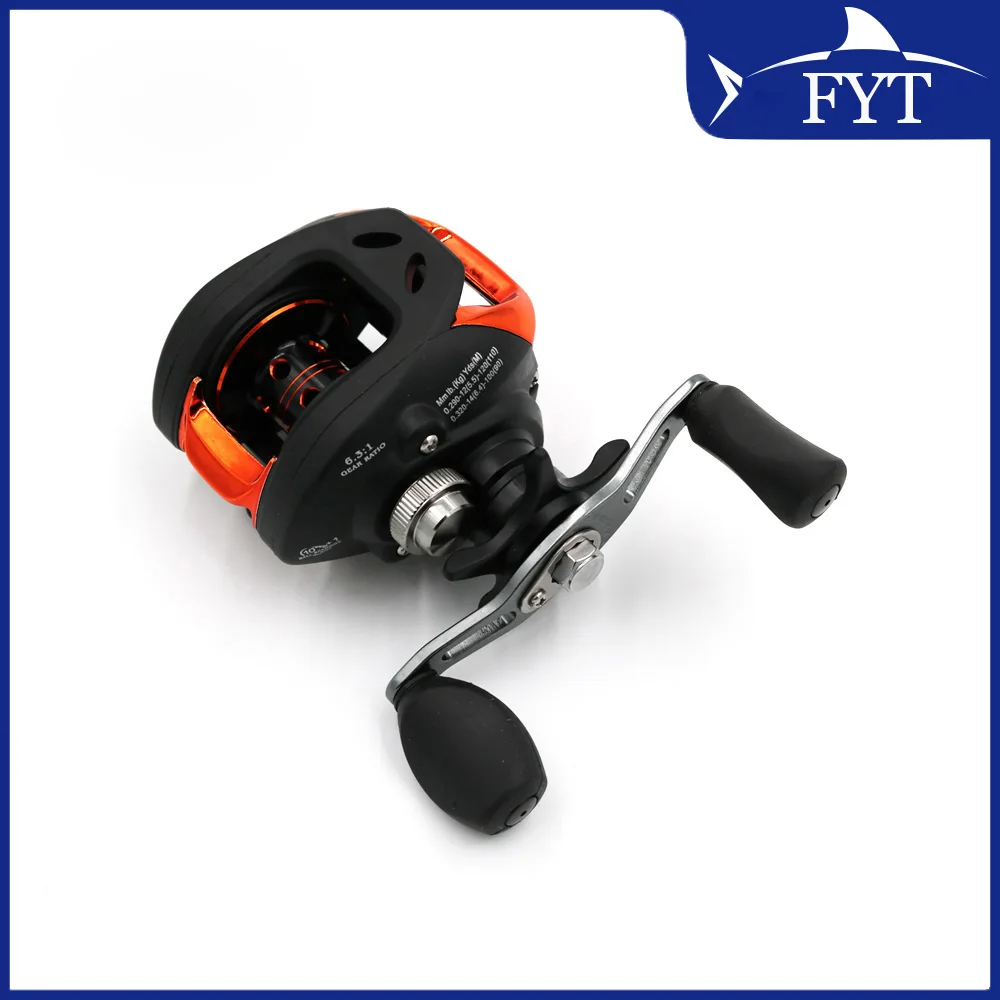 Fishing Reel Baitcasting Bait Casting Fishing Wheel With Magnetic Brake Carp Carretilha Pesca Size AF103BL And AF103BR