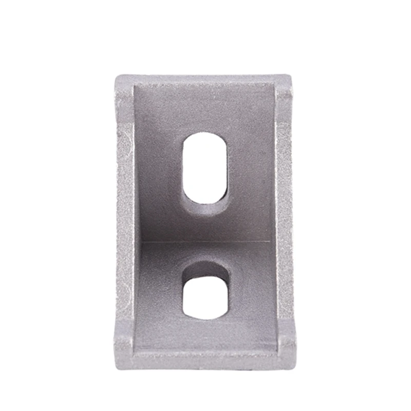 

40Pcs/ Lot 3030 Corner Brackets Fasten L Connector For 3030 Aluminum Profile Corner Fittings Angle Decorative