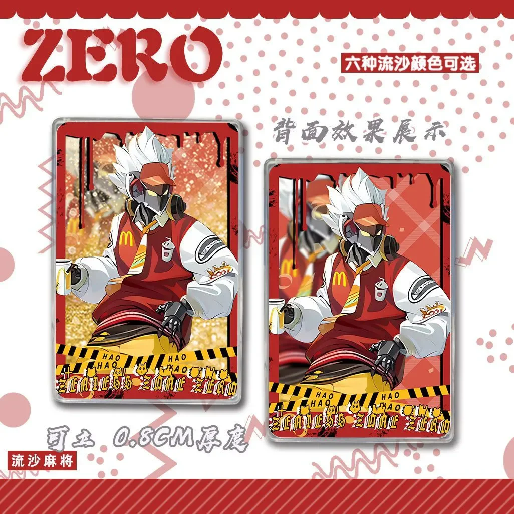 Фото Zenless Zone Zero Soldier 0- Анби Николь Демара Nekomiya Mana Косплей Аниме Акриловый струящийся песок Маджонг Орнамент Рождественский подарок №2