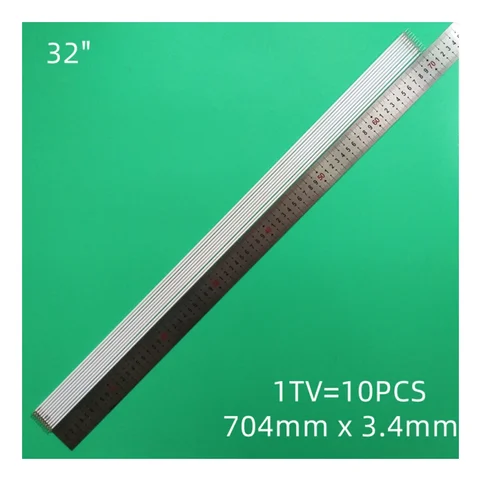 10 шт./лот 704 мм (70,4 см) * 3,4 CCFL подсветка с держателем лампы 715 мм для sharp 32-дюймового телевизора