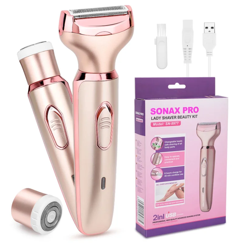 

Electric Lady Shaver Bikini Trimmer for Women Cordless Lady Shaver for Women Face Legs & Underarm Wet Dry Rechargeable Shaver