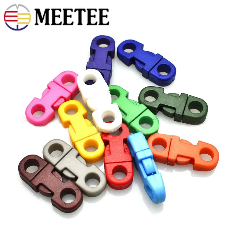 

20/50/100Pcs 5mm Plastic Quick Side Release Buckle Bag Dog Collar Rope Colorful Safety Bracelet Paracord Clasp DIY Accessories