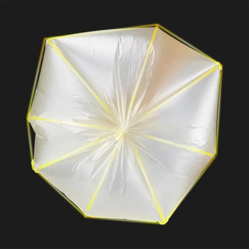 Маленькие мусорные мешки пакеты для переработки мусора 200 штук спальни дома