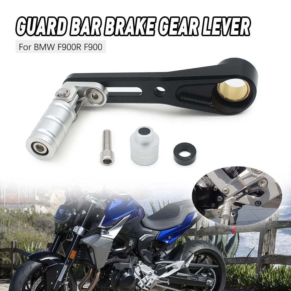 Фото Для BMW F 900 R F900 R 2020 2021 2022 мотоциклетный алюминиевый регулируемый складной рычаг переключения передач с ЧПУ, рычаг переключения передач F900R №1