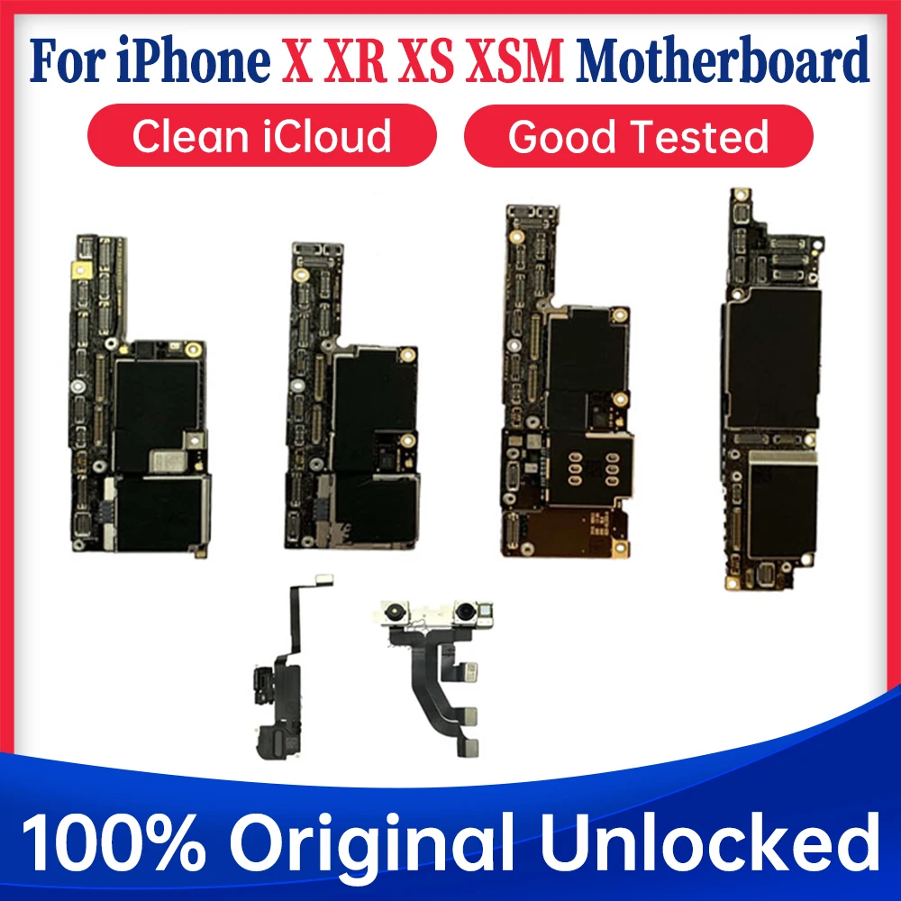 

Original iPhone motherboard for work board X XS MAX XR Clean motherboard without repair normal perfect