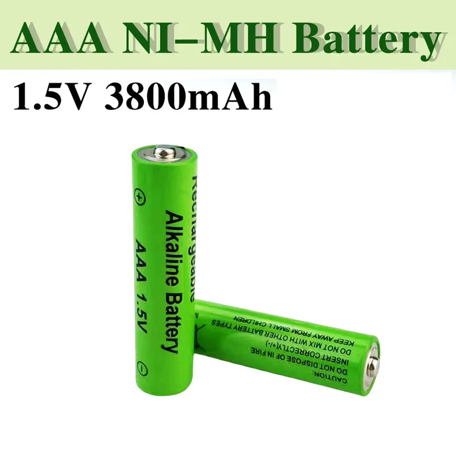 Аккумуляторная батарея 3800 мАч Ni-MH для часов мышей компьютеров игрушек и т. д