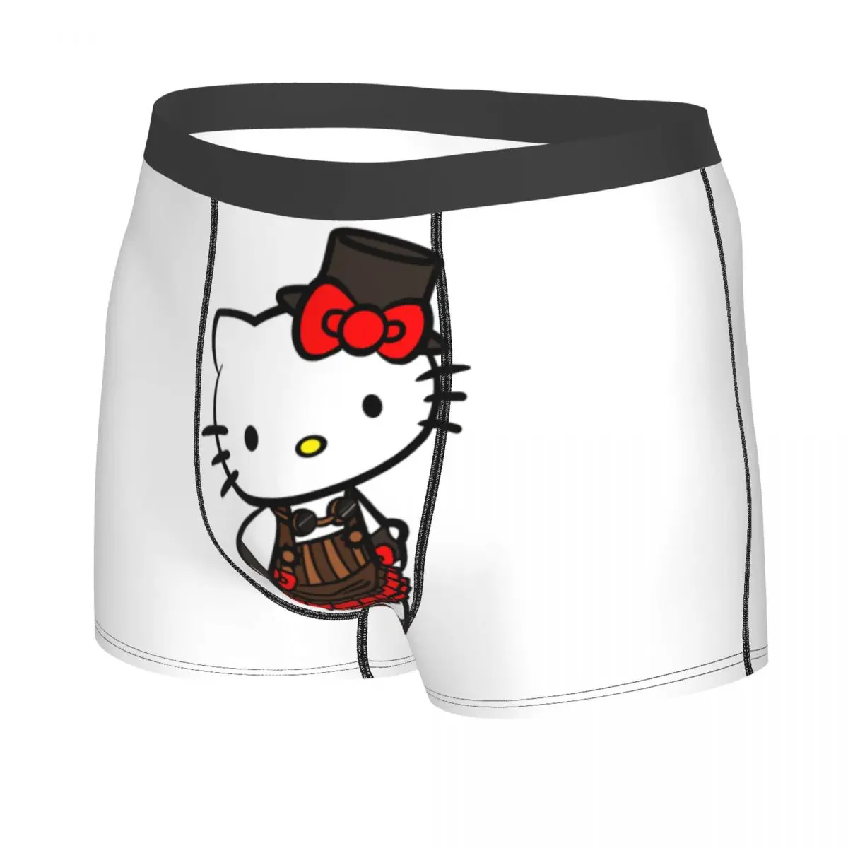 Индивидуальное нижнее белье Hello Kitty мужские эластичные боксеры мягкие трусы