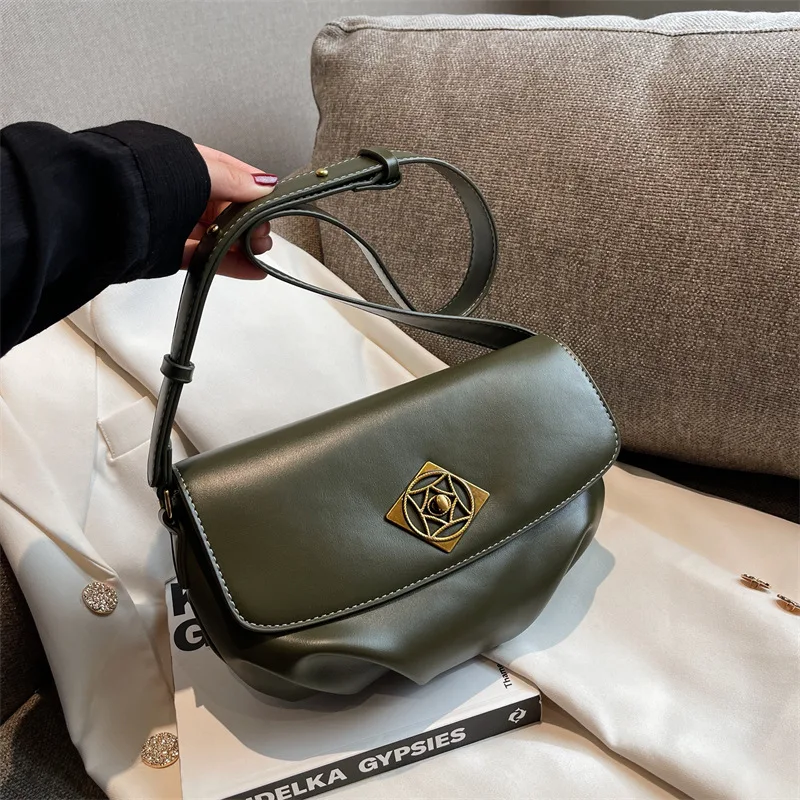 CGCBAG Women Luxury Shoulder Bag 2023 New Designer Handbags High Quality Soft Leather Female Messenger Bag Fashion Small Bags