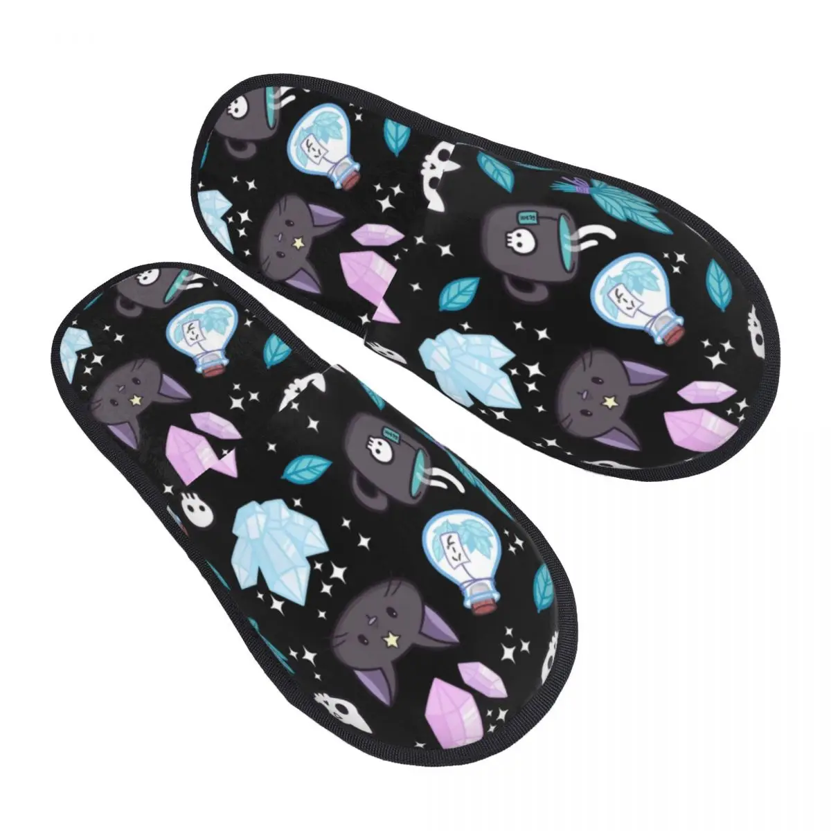 Тапочки с изображением ведьмы из трав гостевых гостей для отеля женские домашние