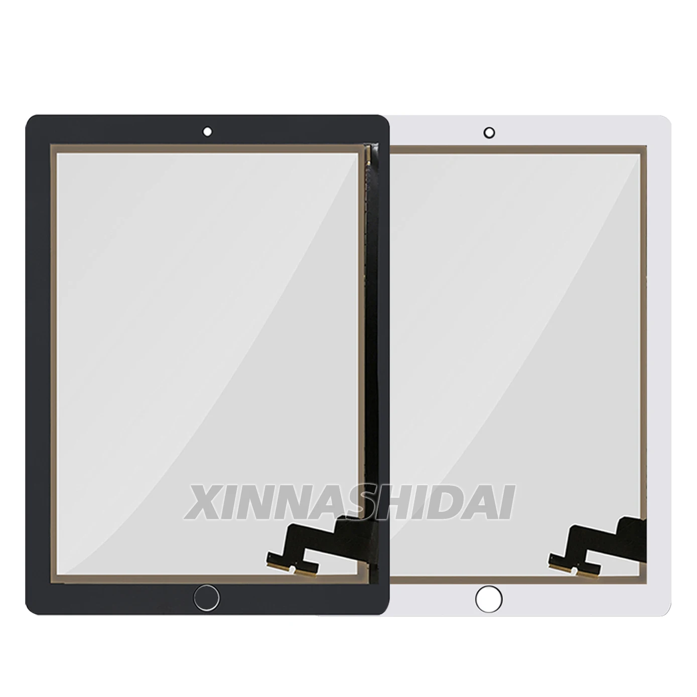 Фото Для iPad 2 A1395 A1396 A1397 Дисплей Сенсорный экран Панель дигитайзера Переднее стекло Запасные части №2