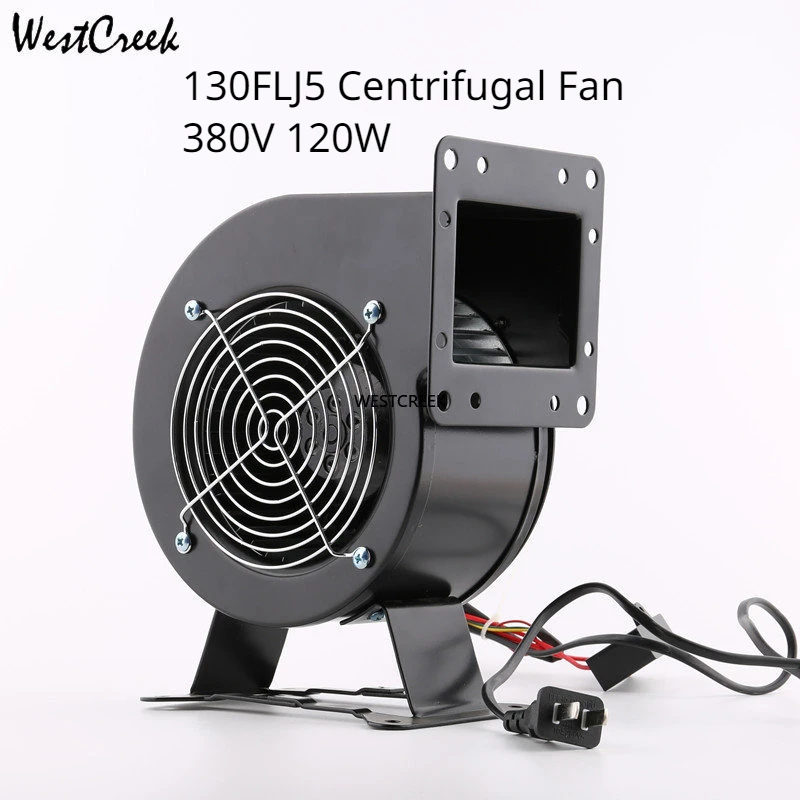 

130FLJ5 Power Frequency Centrifugal Fan 380V 120W Blower Fan Ac-CENTRIFUGAL Fan Centrifugal blower