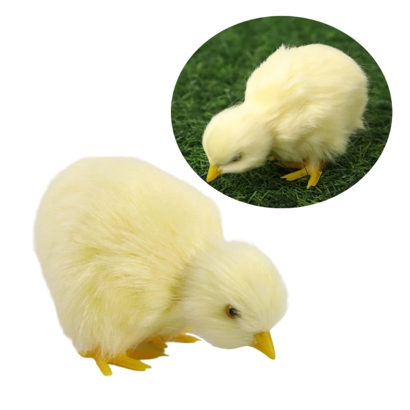 Модельная фигурка плюшевая игрушка-курица кукла-животное праздничная поставка