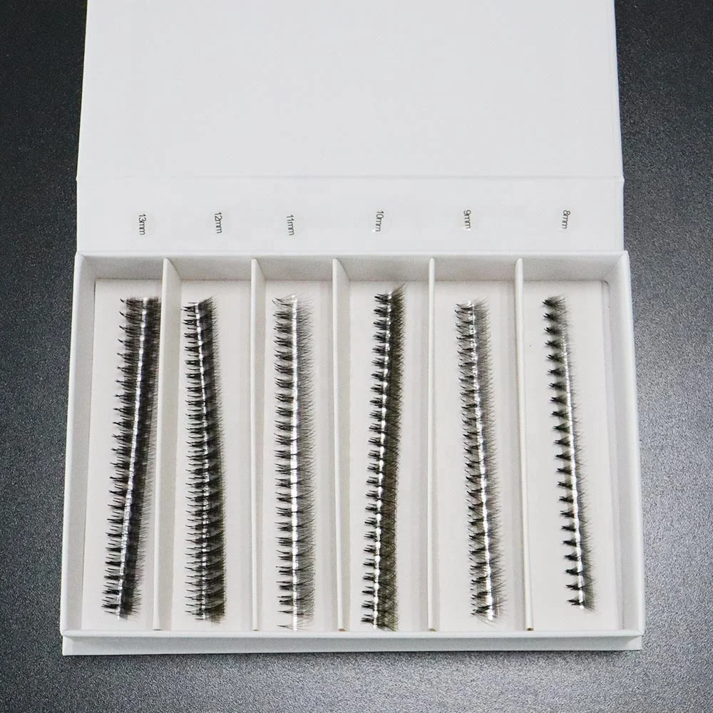 1000/2000 вентиляторы тонкие острые базовые готовые вееры объемные ресницы