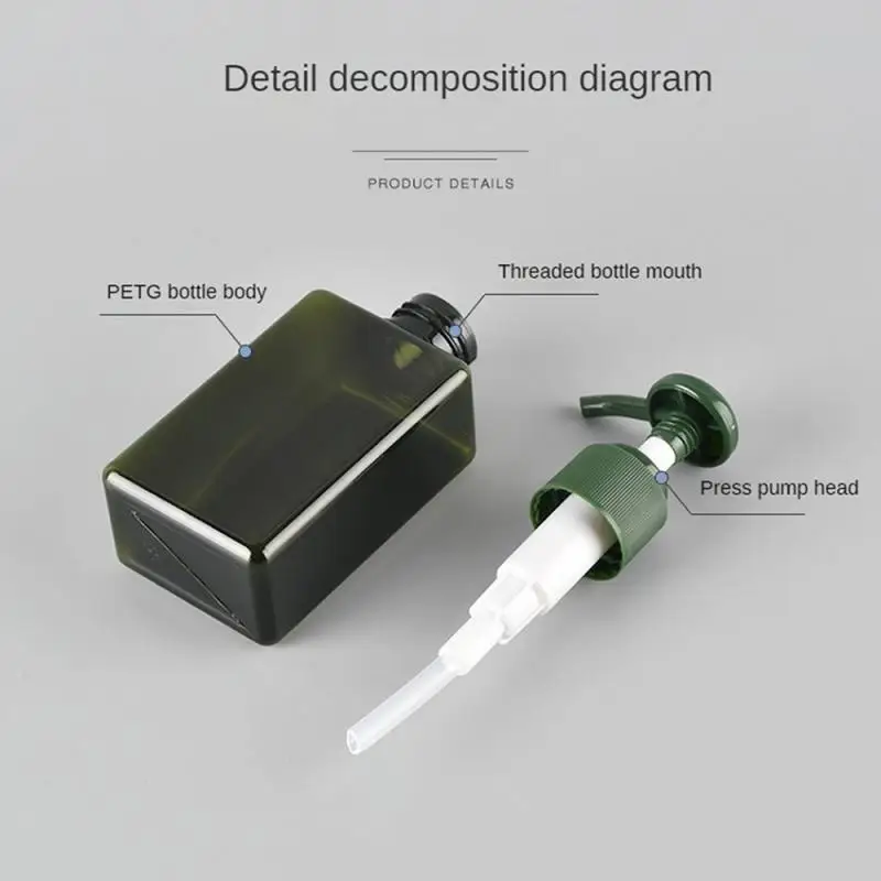 100/450/650 мл бутылка-дозатор для жидкого мыла дорожные бутылки лосьона пустой