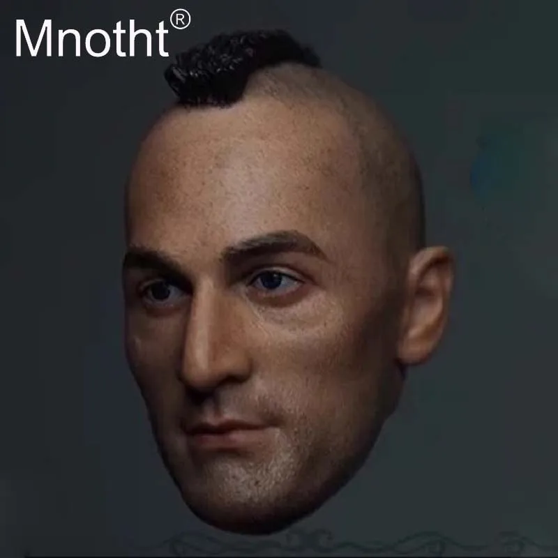 

Mnotht 1:6 Scale Male Soldier Head Carving Model The Driver Head Sculpt Toys For 12in Action Figures Collections m3