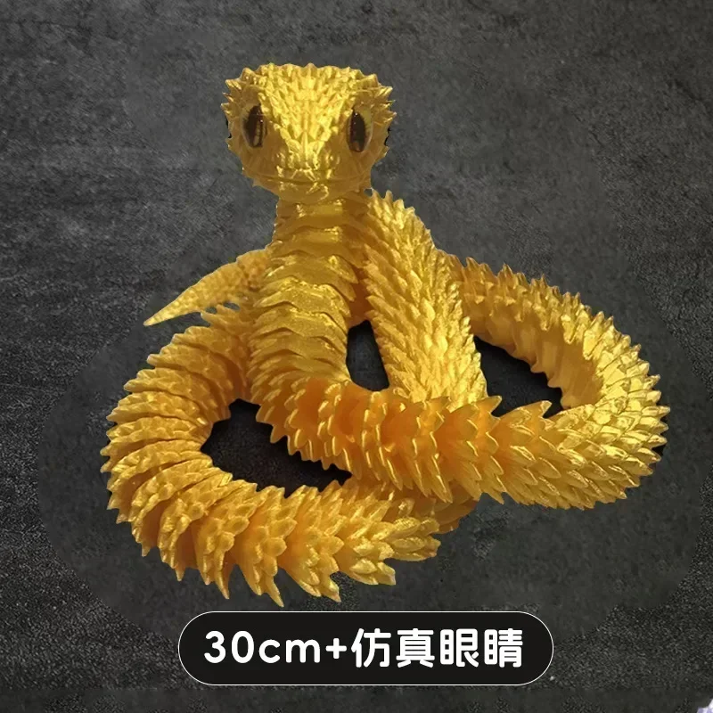 

Шарнирная модель питона из пластика eTya 30 см