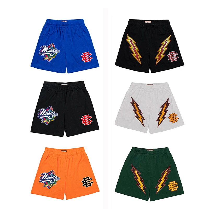 

Eric Emanuel EE Basic Shorts Baseball World Series Specific 2022 Men's Casual shorts Fitness Sports Summer Gym Workout Mesh Pant