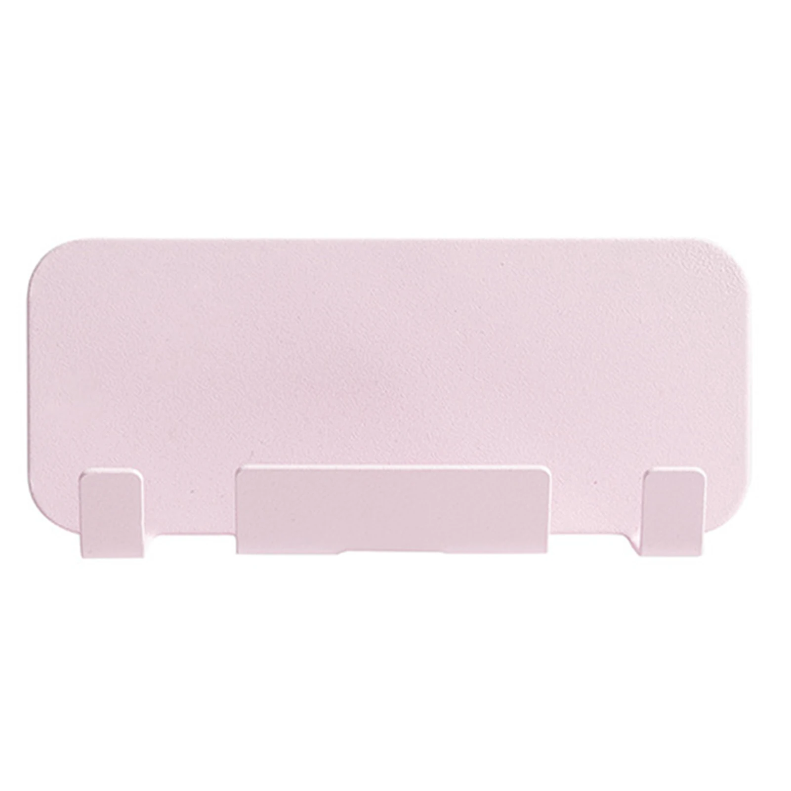 

Wall Phone Holder Multifunctional Toothbrush Plug Hanger Metal Made Punch-Free