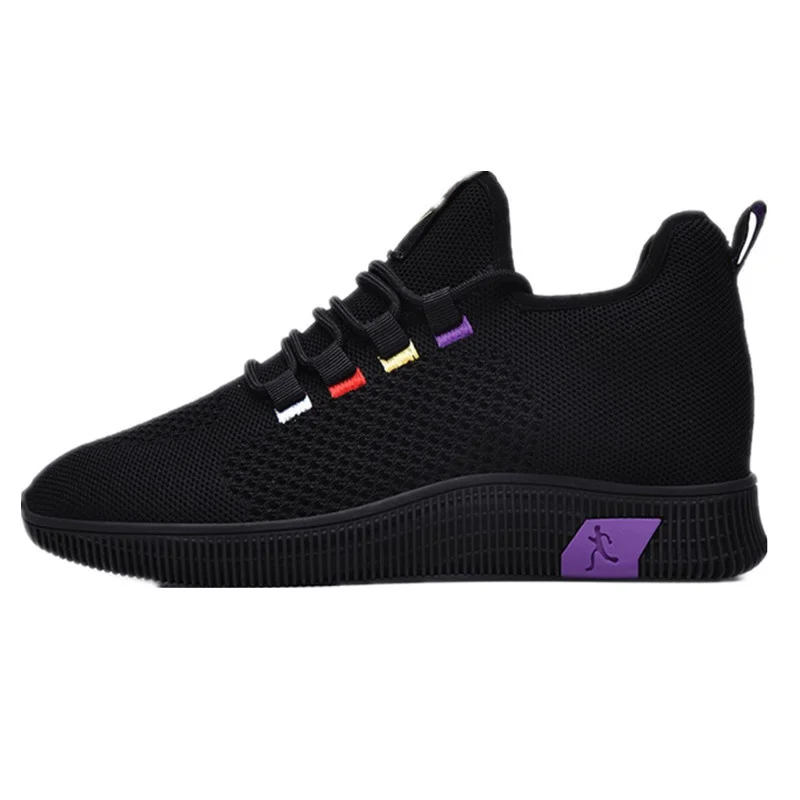 2022 New Woman Black Sneakers Women Casual Running Shoes Fashion Breathable Walking Mesh Flat Shoes Women Sapato Feminino Shoes
