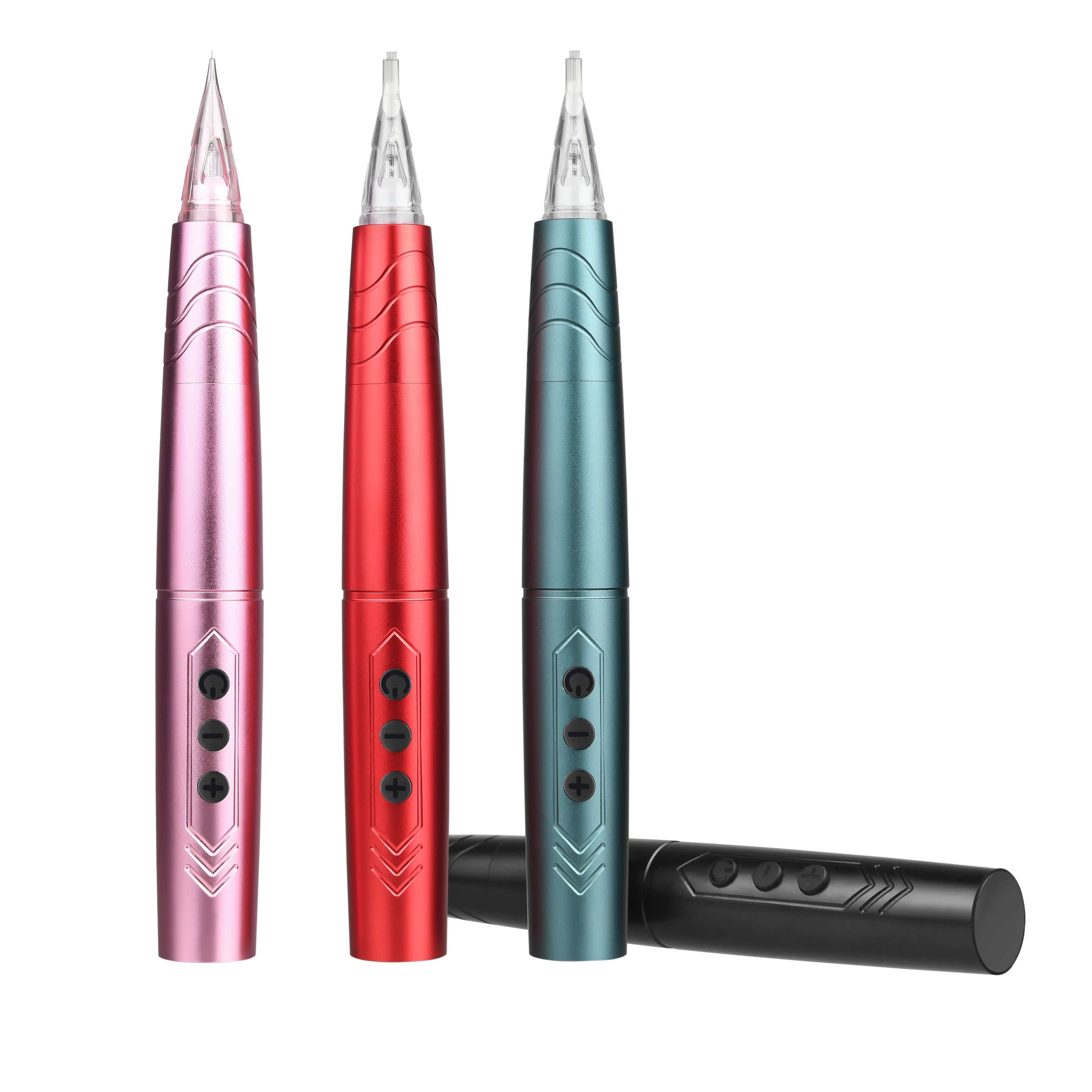 NAOM Two Module Battery Wireless Tattoo Machine Pen Permanent Makeup Eyeliner Lip Tool Micro Pigmentation Semi Permanent