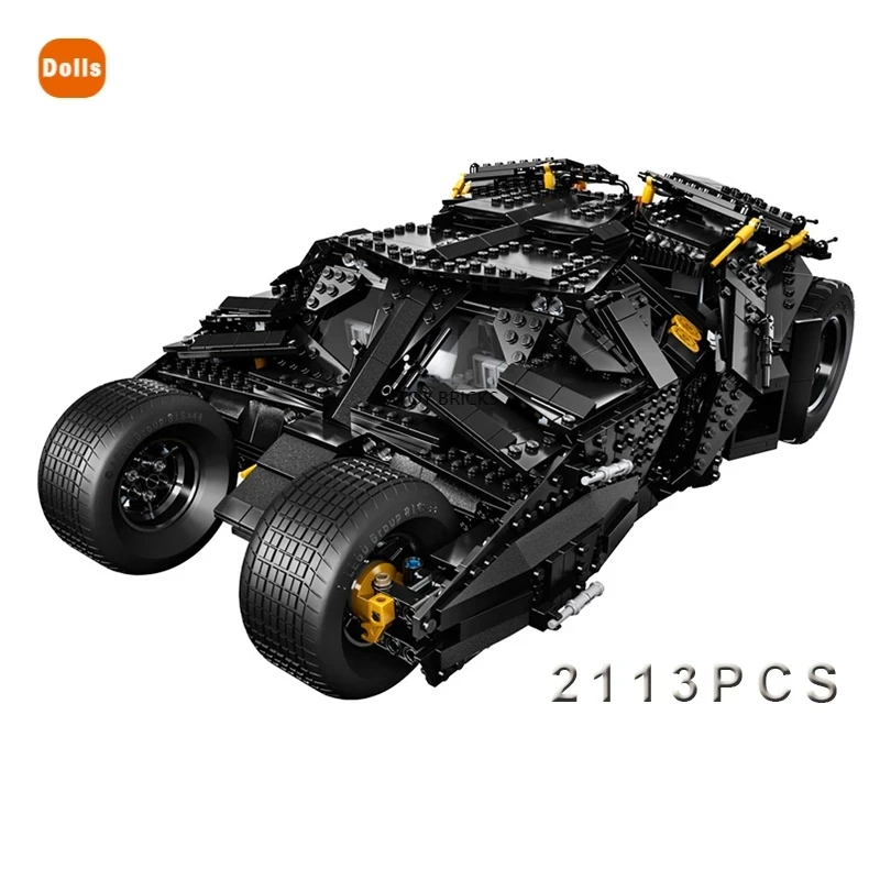 

NEW 2049PCS Compatible With 76240 Batmobile Building Block Model Car Vehicle Bricks Toys In Stock Building Blocks Set