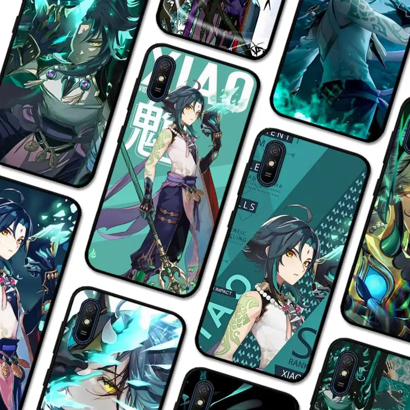 

Genshin Impact Xiao Phone Case for Redmi 5 6 7 8 9 A 5plus K20 4X S2 GO 6 K30 pro