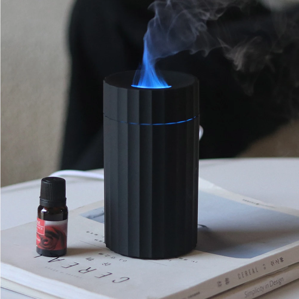 

Simulation Flame Air Humidifier Moisturize Skin Electric Aroma Diffuser Automatic Spraying Relieve Fatigue for Home Office Yoga