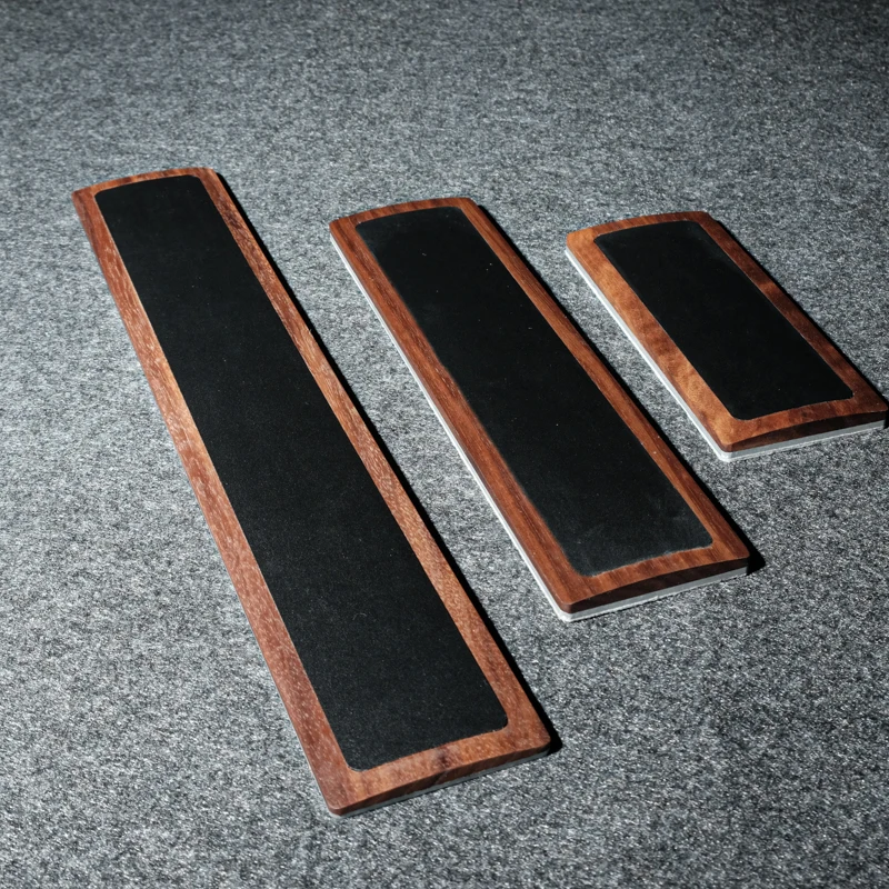 Подставка под ладони из воловьей кожи древесного дерева для механической