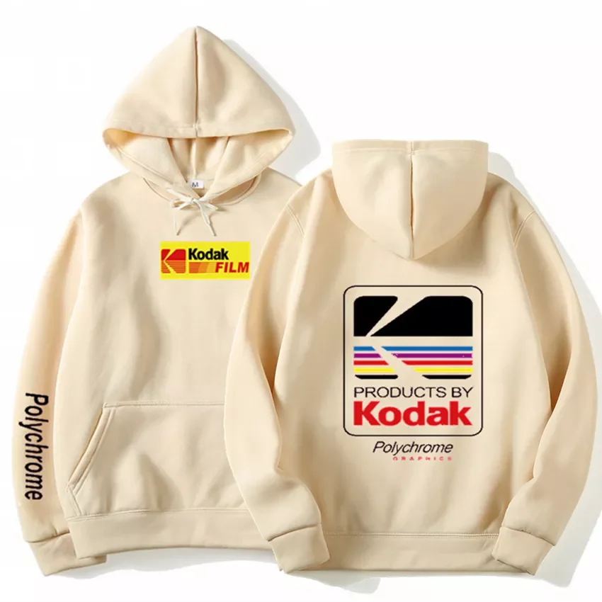 

NEW IN Japanese Hip Hop Winter Fleece Mens Hoody Harajuku Kodak Jackets Men Women Sweatshirts Dropshipping New 2023 Hot Selling