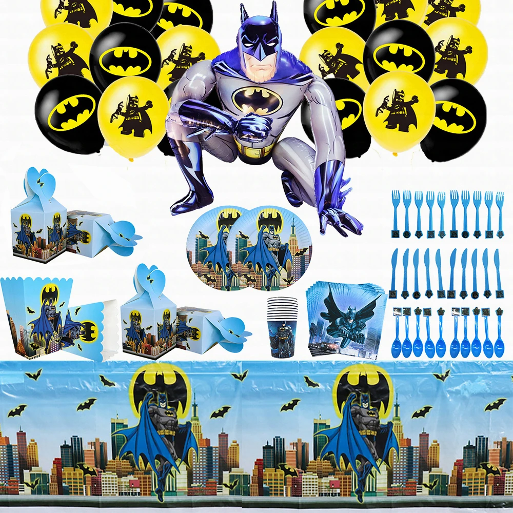 Украшение на день рождения супергероя набор из двух предметов латексных шаров с