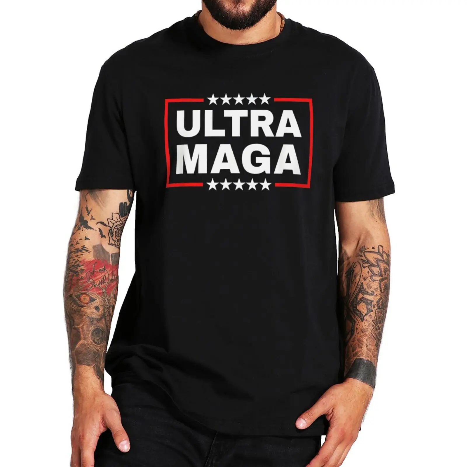 Футболка с забавным мемом Ultra Maga сделать Америку великолепной снова раньше чем